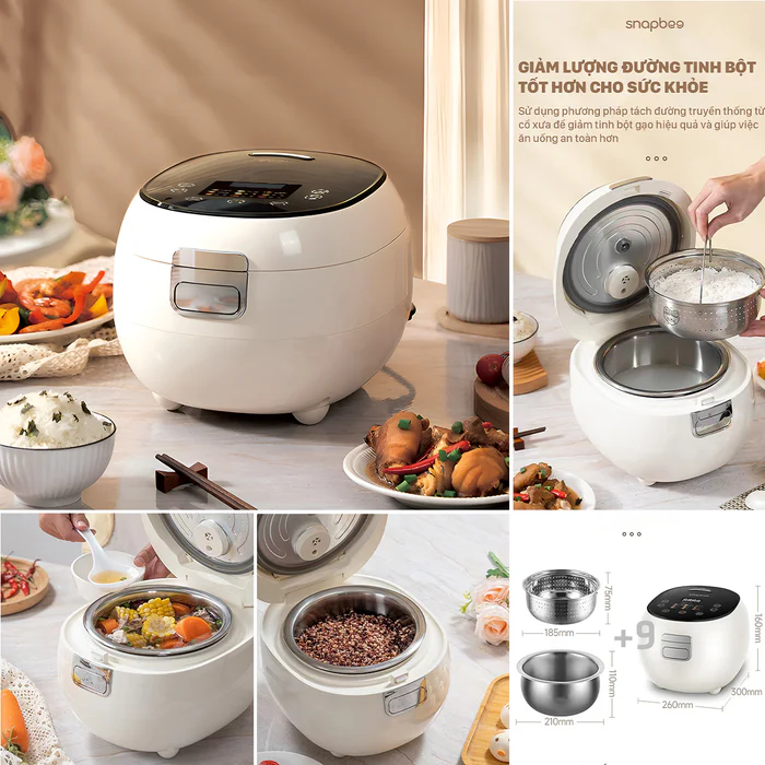 Nồi cơm điện RC3000 SnapBee